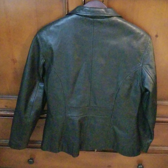 Leather Jacket with Thinsulate liner - Picture 3 of 5